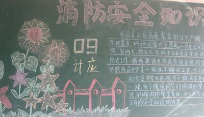消防安全板报4P