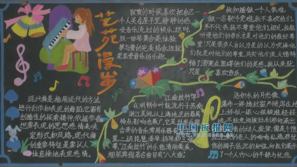 艺术节板报大全