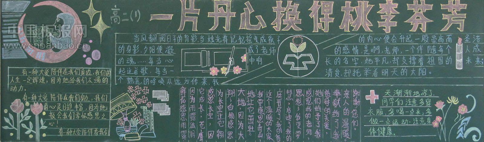 新学期黑板报简单又漂亮