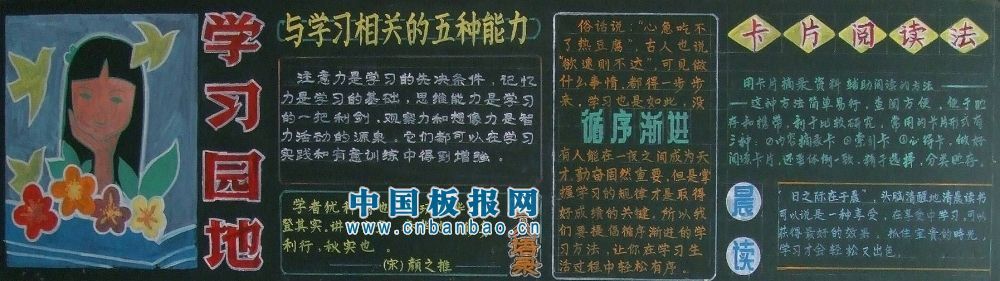 手绘黑板报作品欣赏