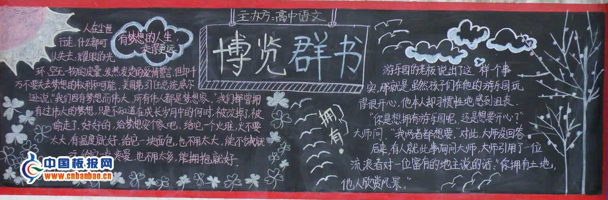 物理板报版面设计图