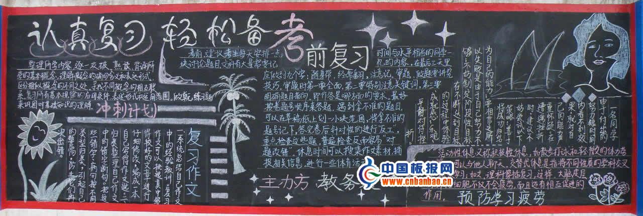 物理板报版面设计图