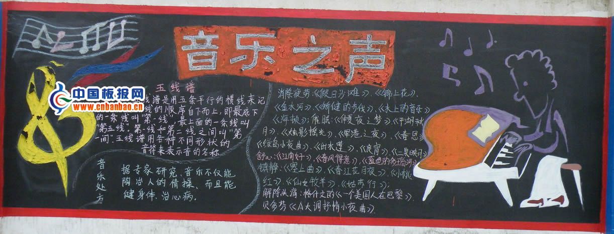 物理板报版面设计图