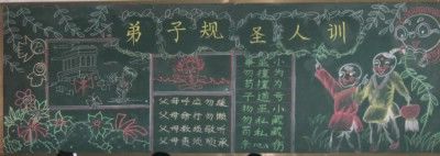 《弟子规》板报图片展_31P