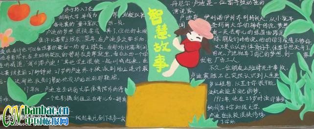 “发展自我，培养坚强品质”主题黑板报设计