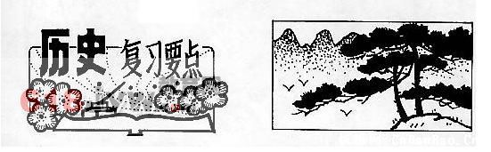 历史黑板报报头设计及精美插图