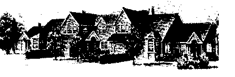 黑板报手抄报常用建筑插画