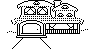 黑板报手抄报常用建筑插画
