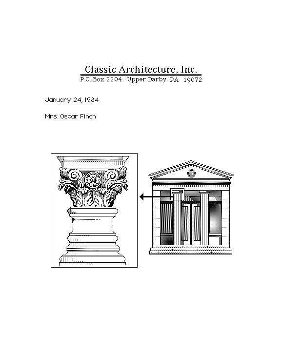 黑板报手抄报常用建筑插画