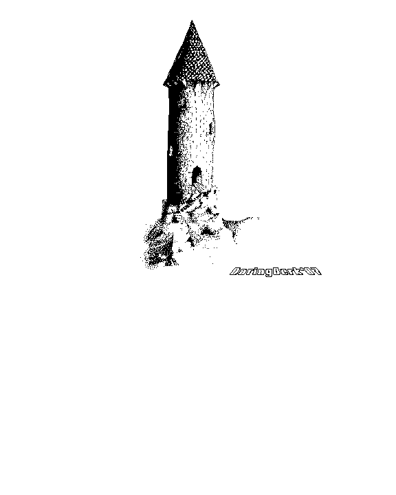 黑板报手抄报常用建筑插画