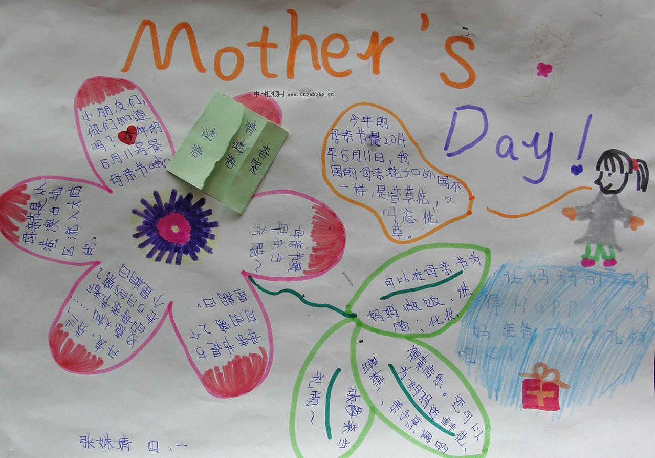 mother&#39;s day手抄报图欣赏