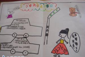 小学安全小常识手抄报图片-2P