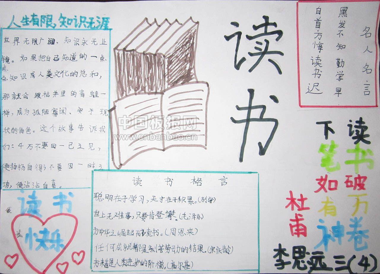国际儿童图书日手抄报大全