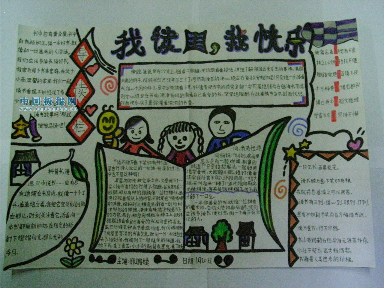 亲子阅读手抄报大全