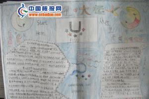 2011大运会手抄报版式图