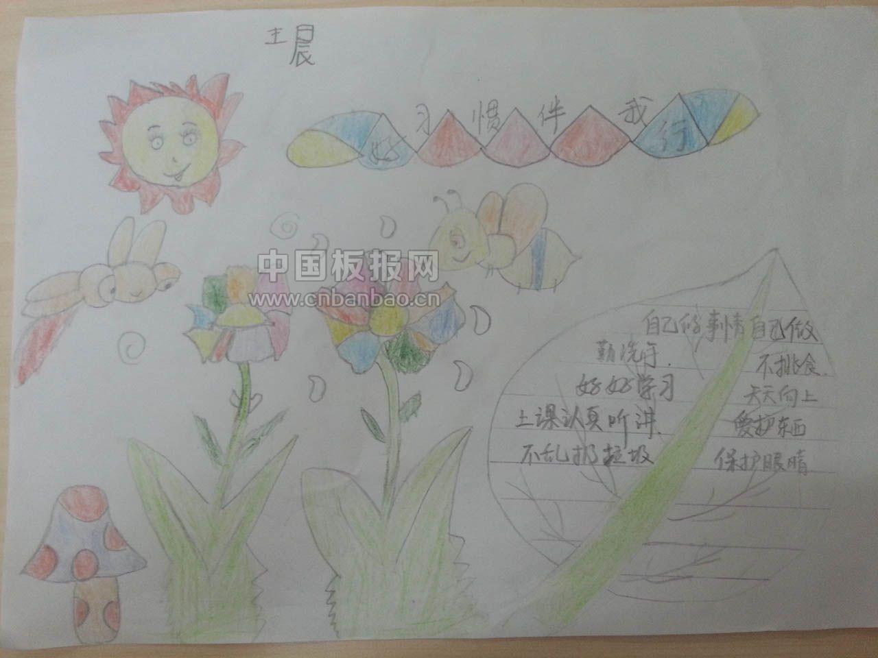 好习惯我养成手抄报图片大全
