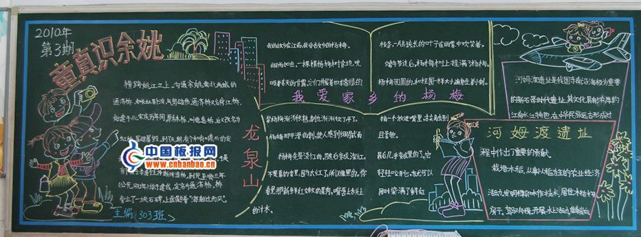 获奖黑板报图片