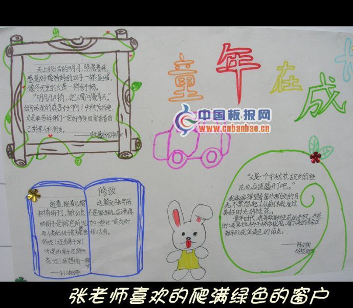 合作日记手抄报图片荟萃