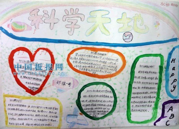 科技天堂手抄报作品荟萃