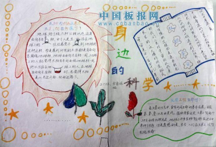 科技天堂手抄报作品荟萃