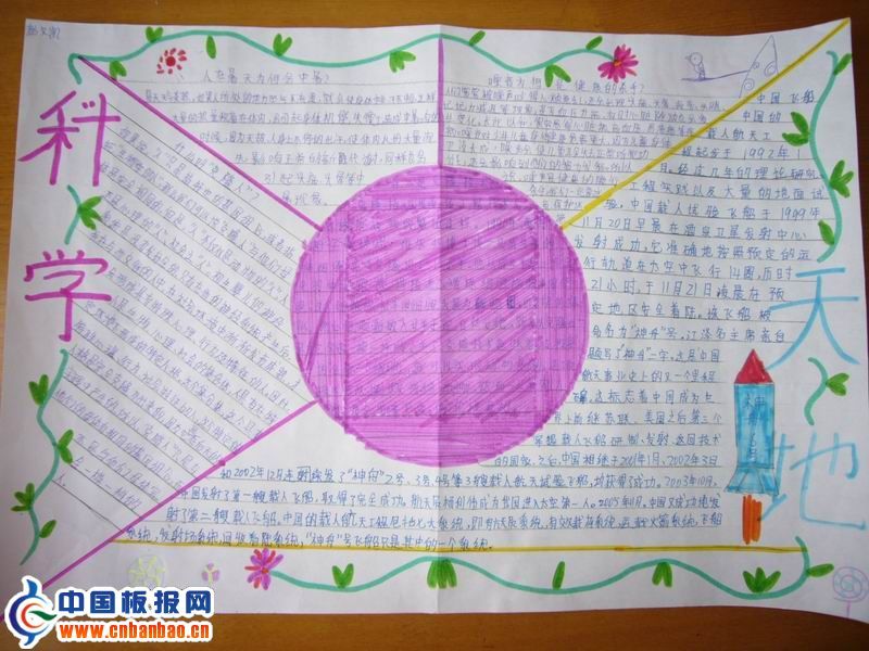 小学生科普知识手抄报