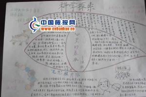 科学探索主题手抄报