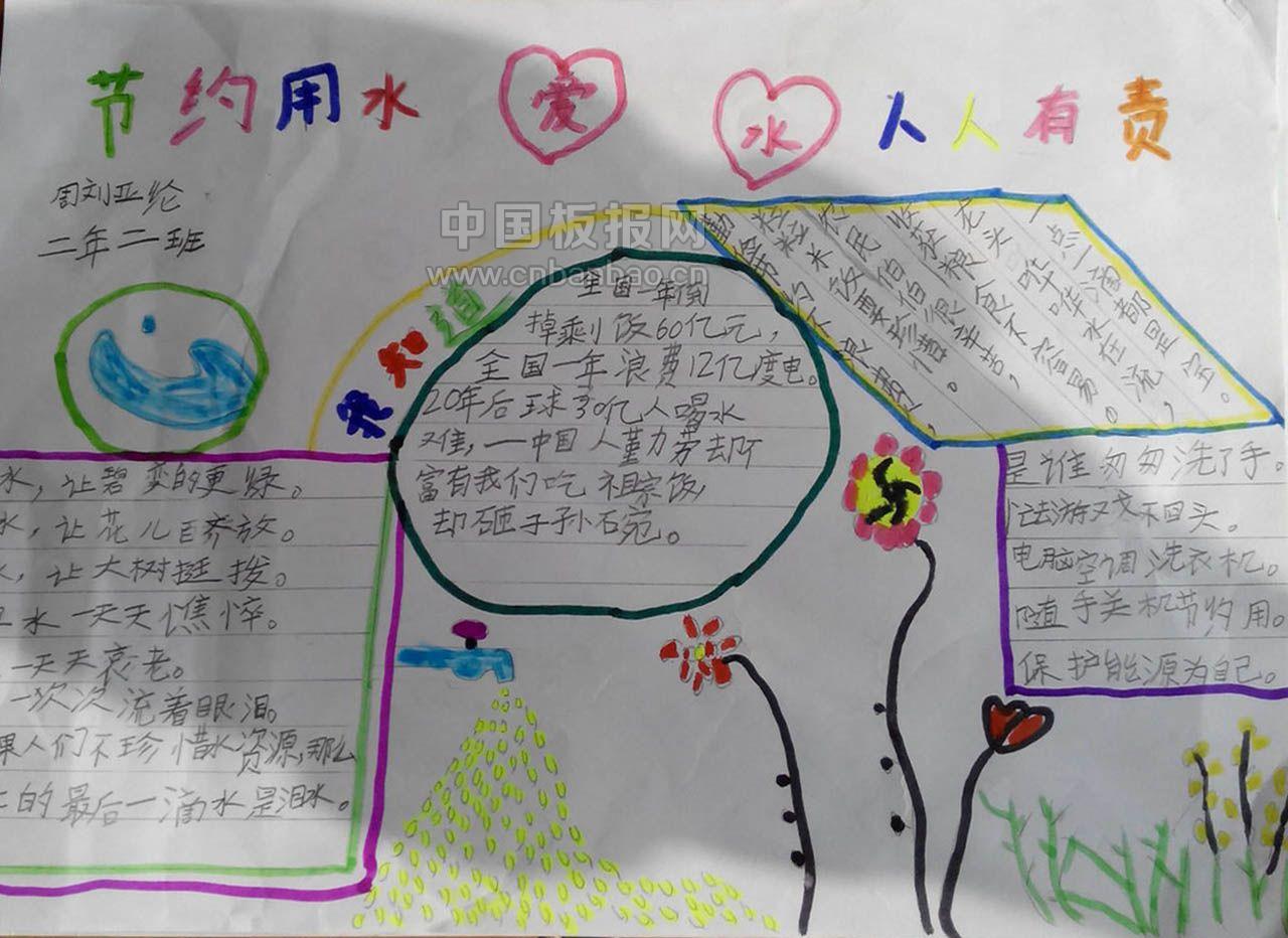 品味书香快乐语文手抄报