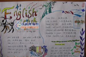 english club手抄报版面设计图