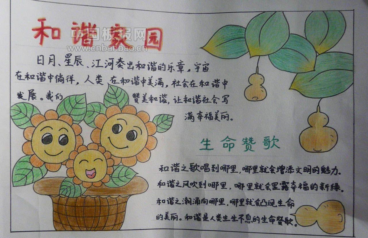 文明创建我参与手抄报大全