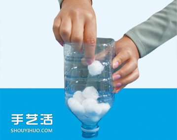 水的实验：给泥水洗澡澡 过滤获得清水