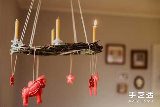 北欧极简风格圣诞家居装饰 不一定要华丽绚烂