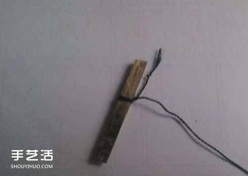 自制竹蜻蜓制作步骤 DIY竹蜻蜓的方法图解