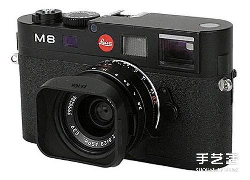 经典重现：乐高版白色 Leica M8 相机模型