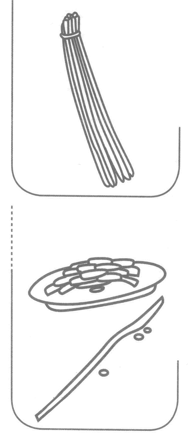 长豆角简笔画图片 长豆角怎么画