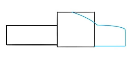 皮卡车简笔画图片 皮卡车怎么画