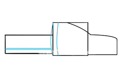 皮卡车简笔画图片 皮卡车怎么画