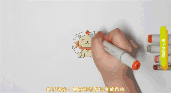 狮子简笔画图片 狮子怎么画