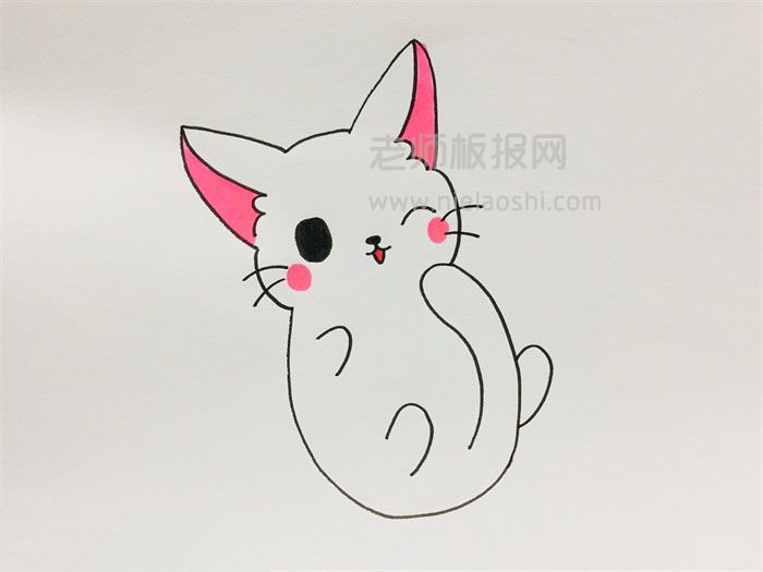 猫的简笔画图片 猫如何画的