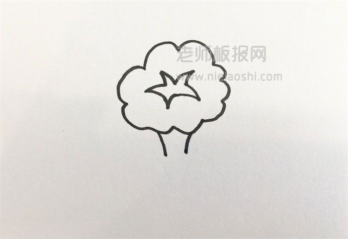 牵牛花简笔画图片 牵牛花怎么画