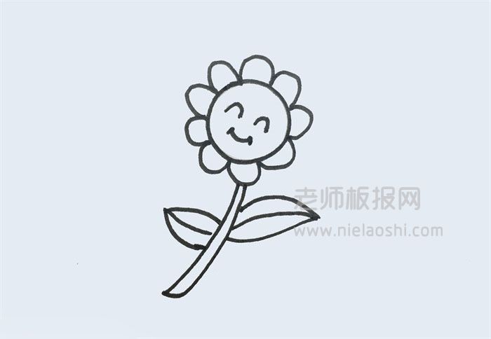 小花简笔画图片 花朵怎么画的