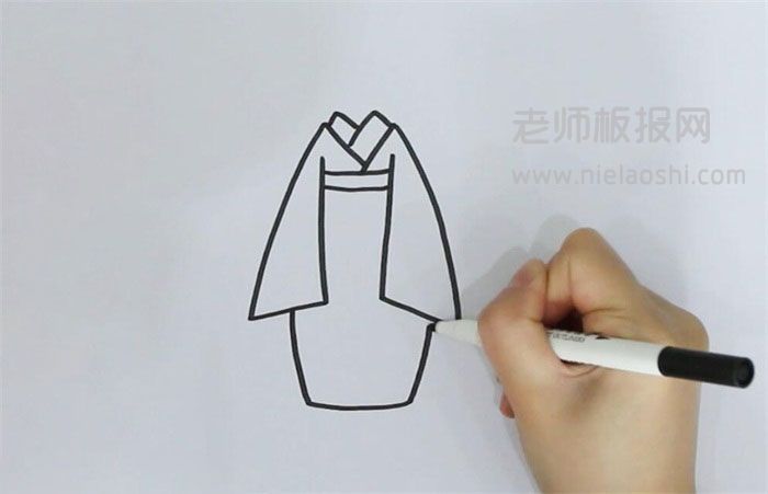 古风汉服简笔画图片 汉服如何画的