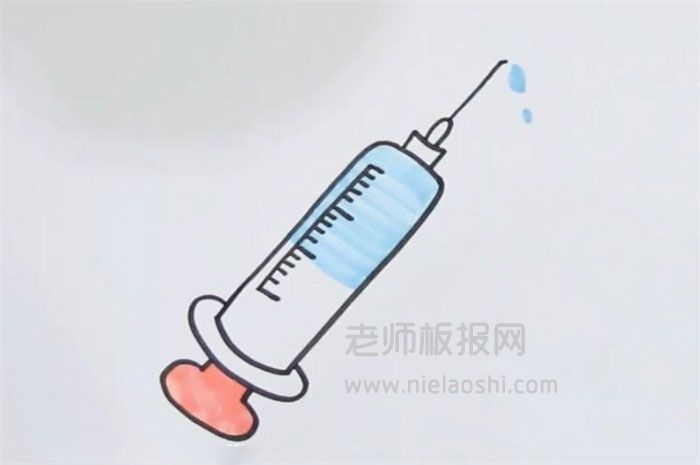 注射器简笔画图片 注射器怎么画