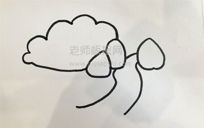 溪边简笔画图片怎么画