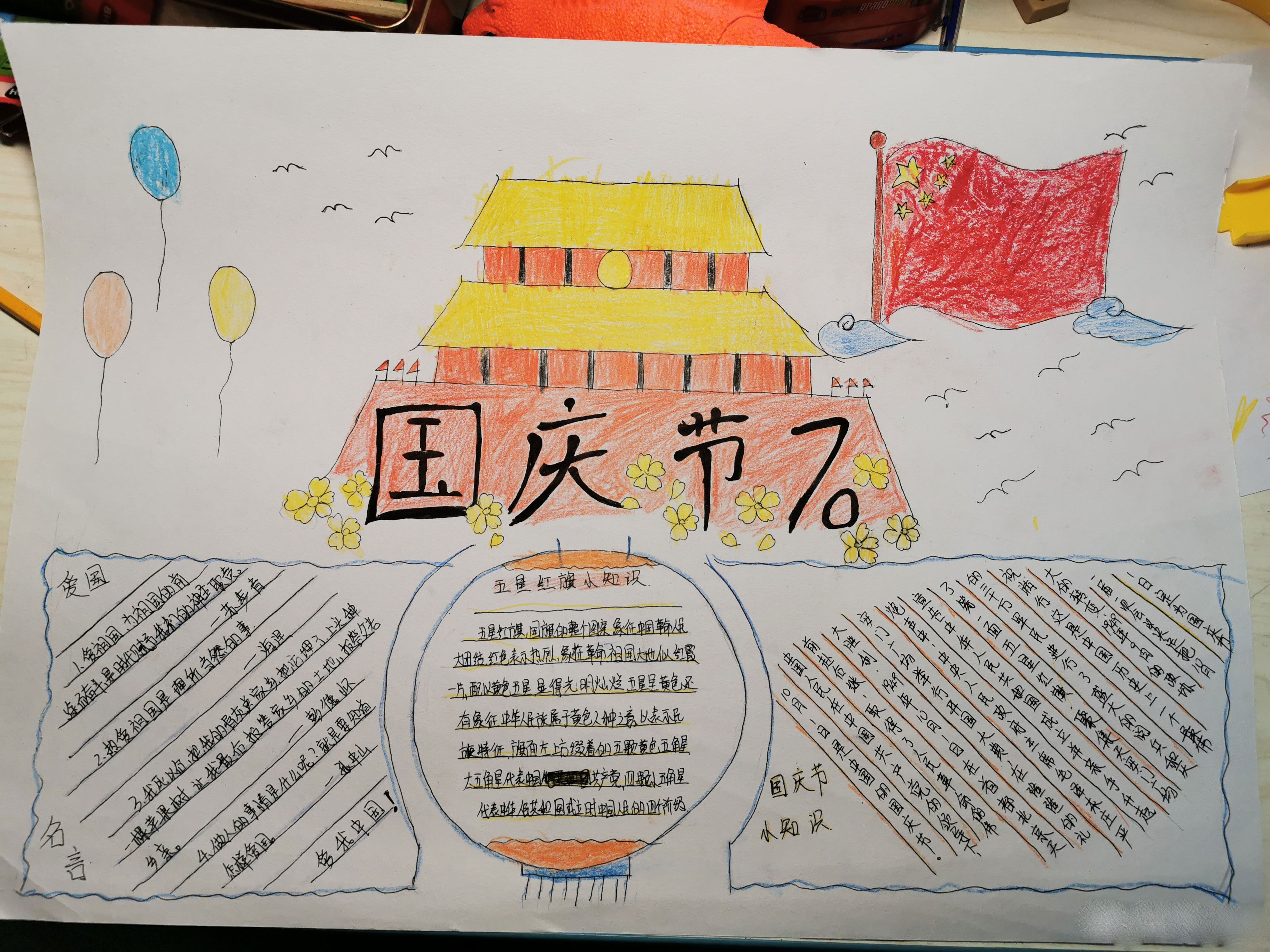 国庆70周年:祖国万岁