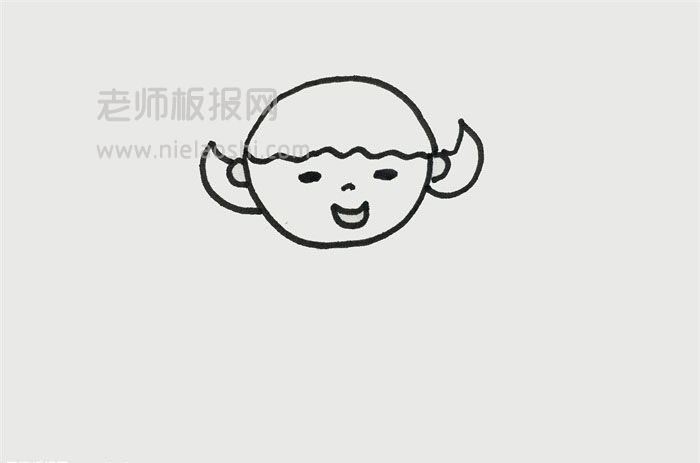 仙女简笔画图片怎么画的