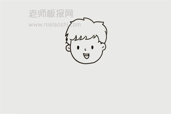 小男孩简笔画图片 男孩怎么画