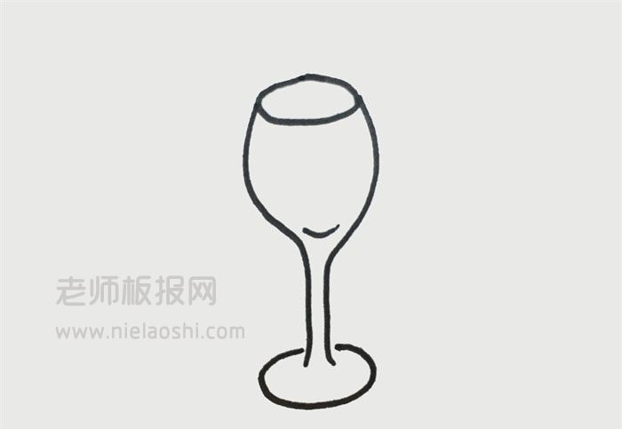 酒杯简笔画图片 酒杯怎么画