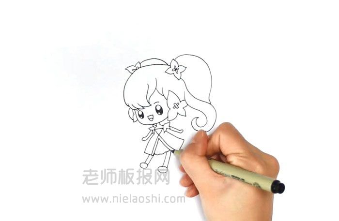 小花仙简笔画图片 小花仙怎么画