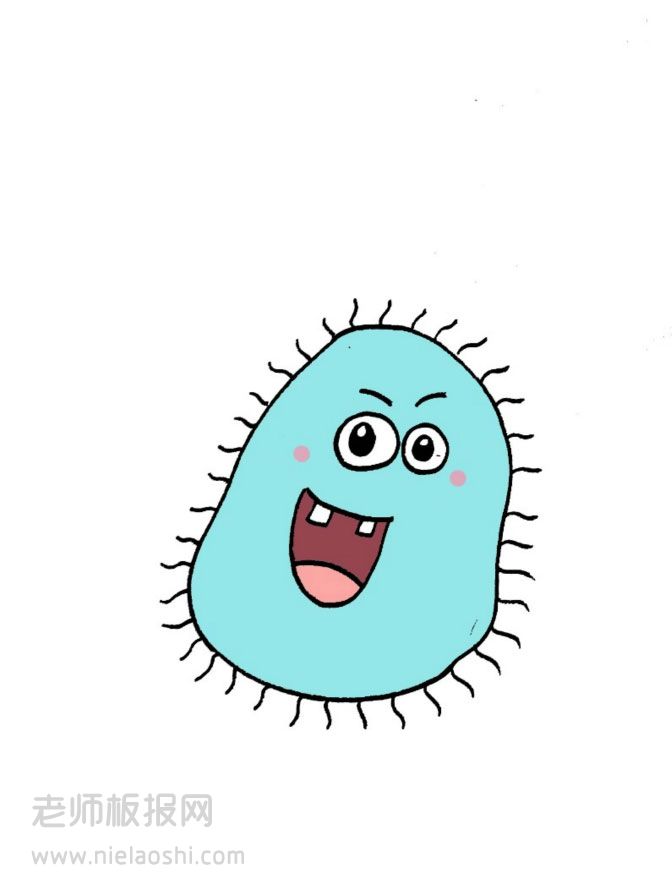 新型冠状病毒简笔画图片 新型冠状病毒怎么画
