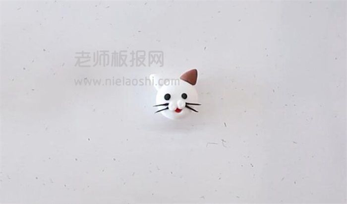 超轻粘土小猫咪教程图片 用粘土是怎么做小猫咪